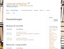 Tablet Screenshot of literaturseiten-muenchen.de